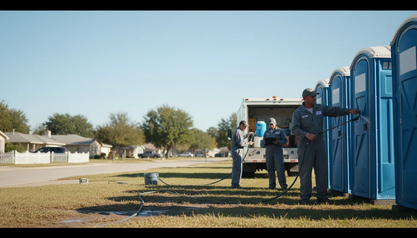 Long-Term Portable Toilet Rental in Columbia, IL near me